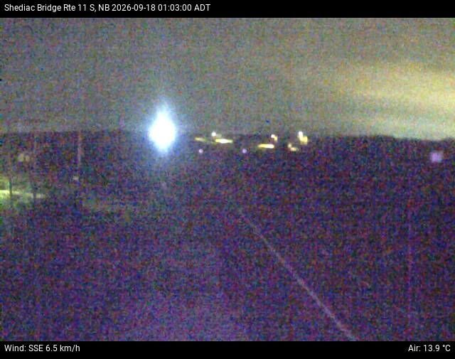 Web Cam image of Shediac Bridge (NB Highway 11)
