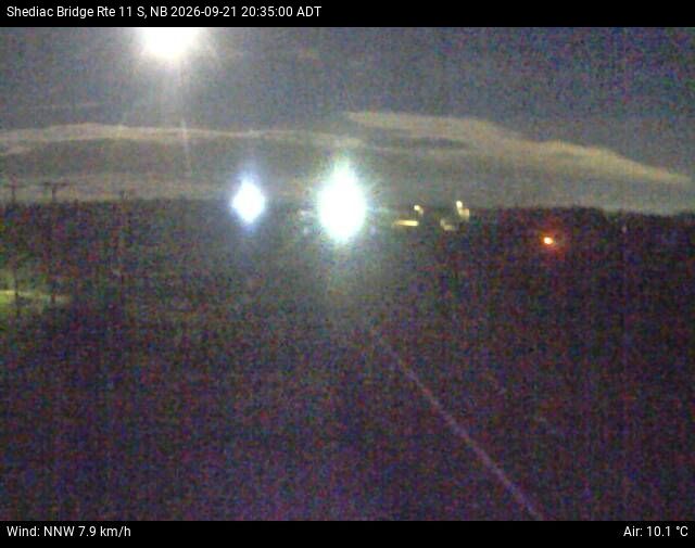Web Cam image of Shediac Bridge (NB Highway 11)