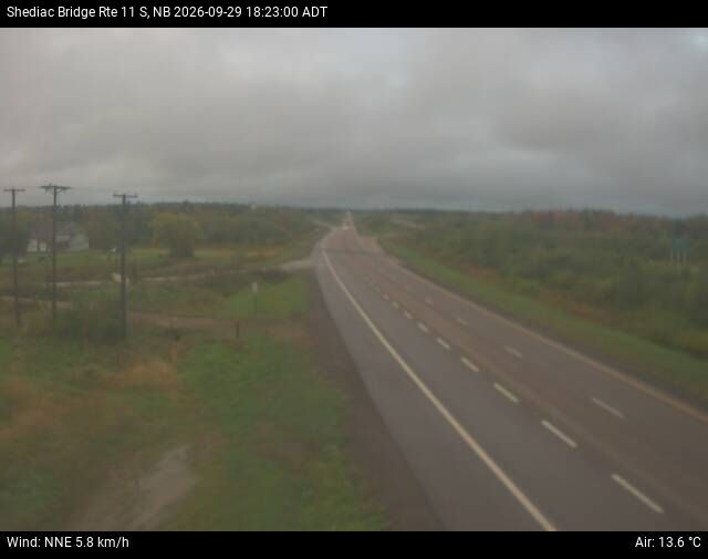 Web Cam image of Shediac Bridge (NB Highway 11)