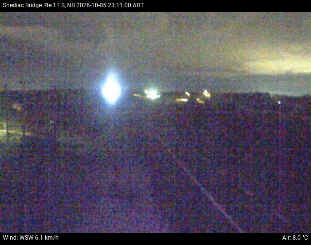 Web Cam image of Shediac Bridge (NB Highway 11)