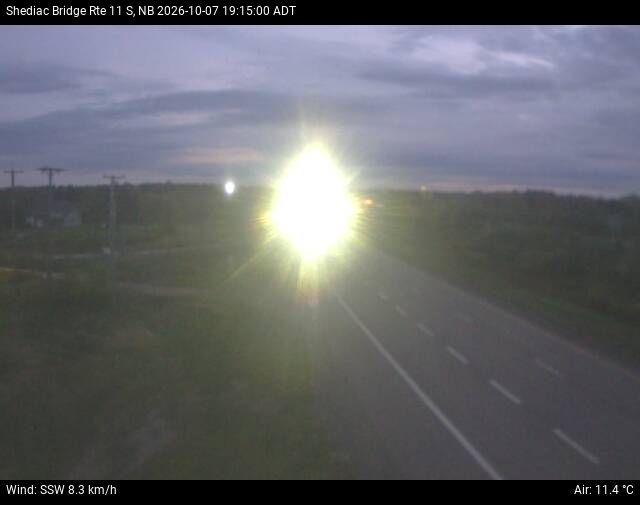 Web Cam image of Shediac Bridge (NB Highway 11)