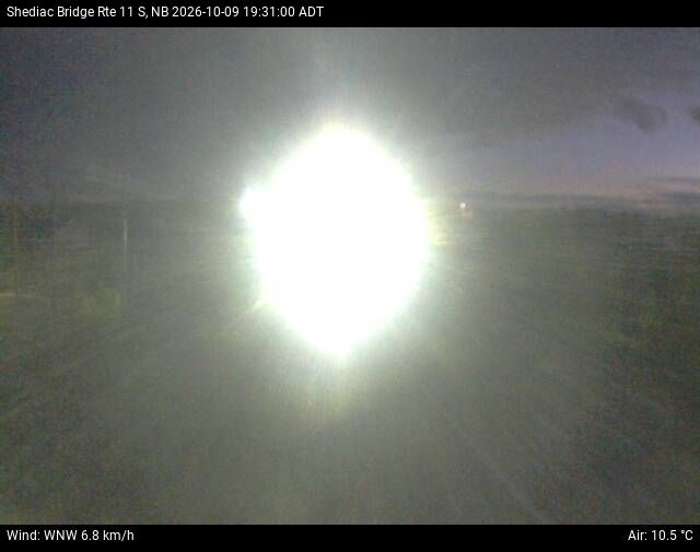 Web Cam image of Shediac Bridge (NB Highway 11)