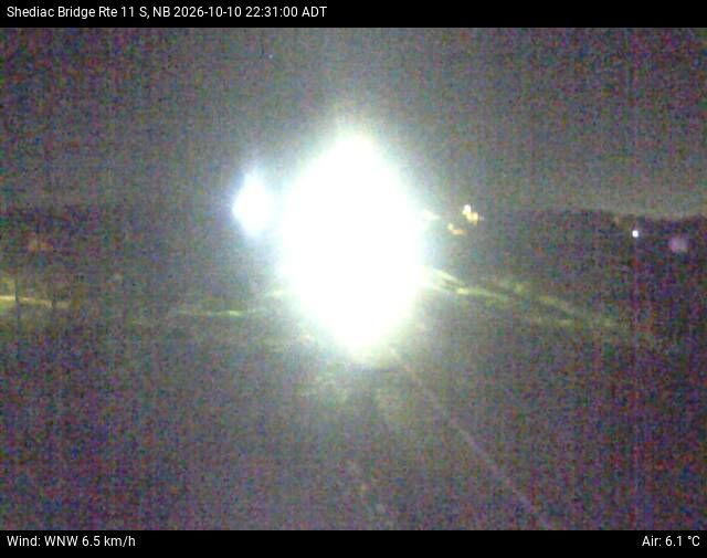 Web Cam image of Shediac Bridge (NB Highway 11)