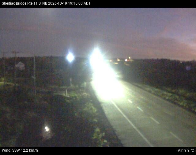Web Cam image of Shediac Bridge (NB Highway 11)