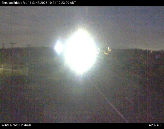 Web Cam image of Shediac Bridge (NB Highway 11)