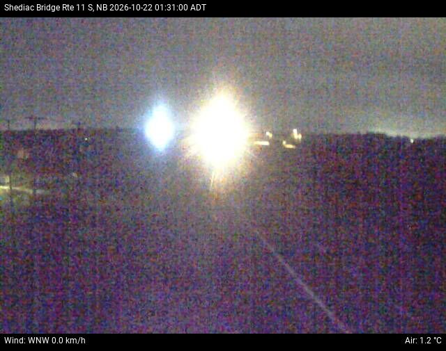 Web Cam image of Shediac Bridge (NB Highway 11)