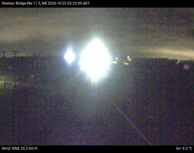 Web Cam image of Shediac Bridge (NB Highway 11)