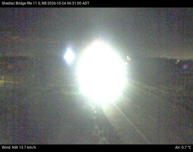 Web Cam image of Shediac Bridge (NB Highway 11)