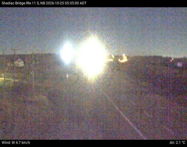 Web Cam image of Shediac Bridge (NB Highway 11)