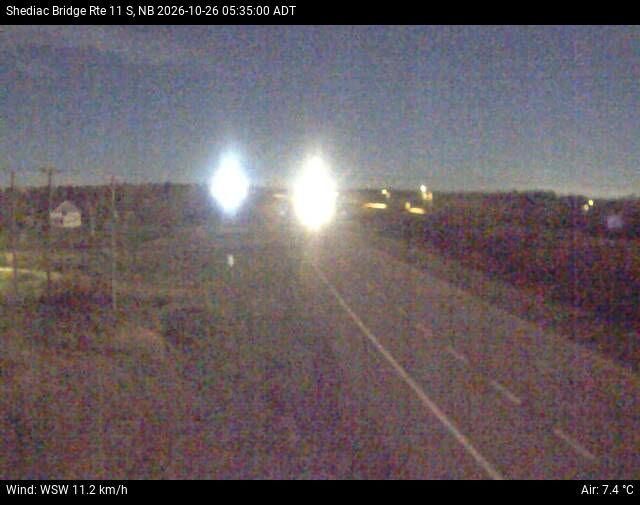 Web Cam image of Shediac Bridge (NB Highway 11)