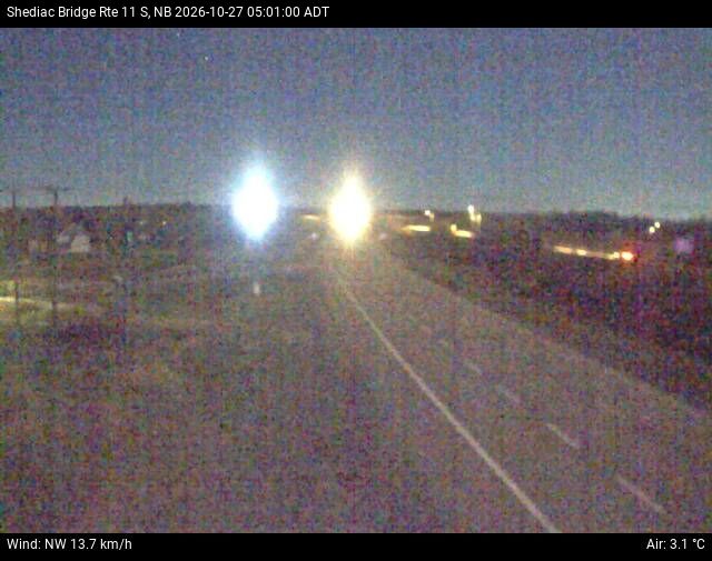 Web Cam image of Shediac Bridge (NB Highway 11)