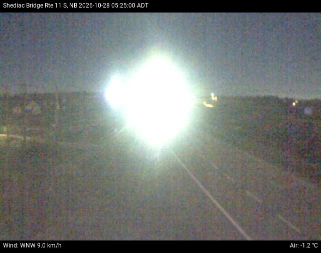 Web Cam image of Shediac Bridge (NB Highway 11)