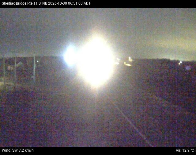 Web Cam image of Shediac Bridge (NB Highway 11)