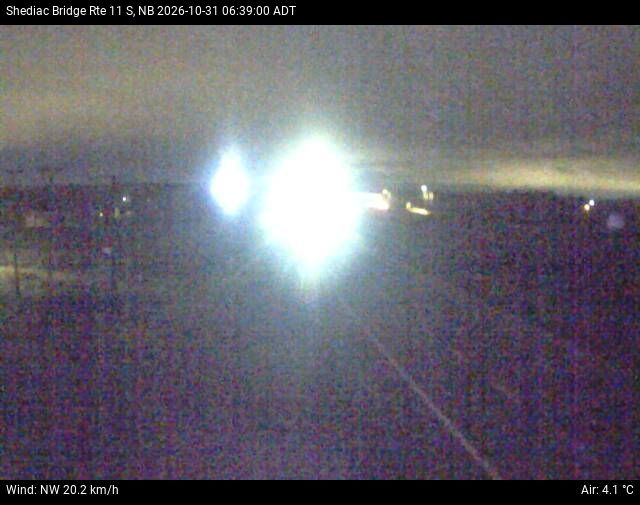 Web Cam image of Shediac Bridge (NB Highway 11)