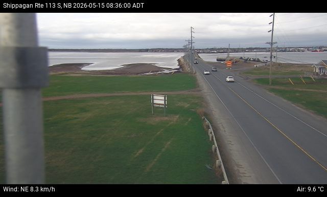 Web Cam image of Shippagan (NB Highway 113)