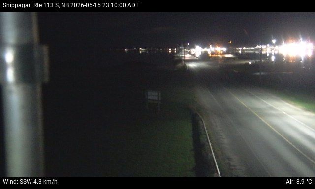 Web Cam image of Shippagan (NB Highway 113)