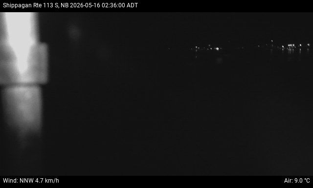 Web Cam image of Shippagan (NB Highway 113)