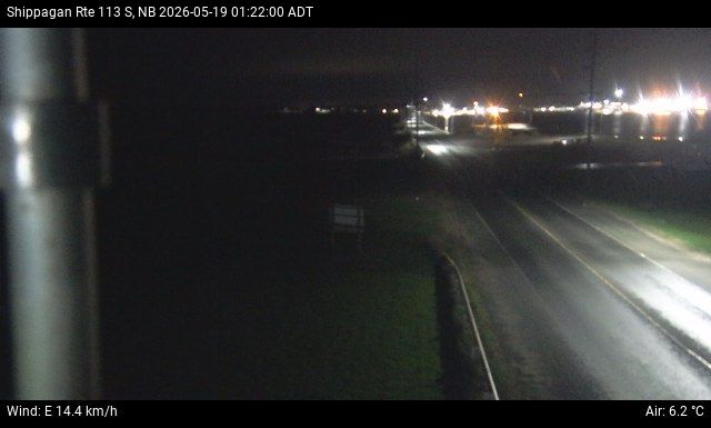 Web Cam image of Shippagan (NB Highway 113)