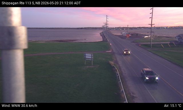 Web Cam image of Shippagan (NB Highway 113)