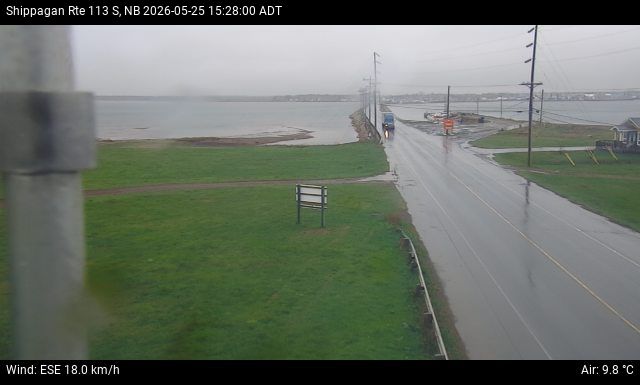 Web Cam image of Shippagan (NB Highway 113)