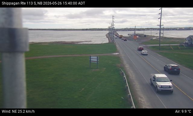 Web Cam image of Shippagan (NB Highway 113)