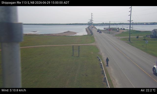 Web Cam image of Shippagan (NB Highway 113)