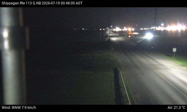Web Cam image of Shippagan (NB Highway 113)