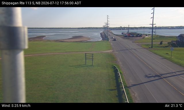 Web Cam image of Shippagan (NB Highway 113)