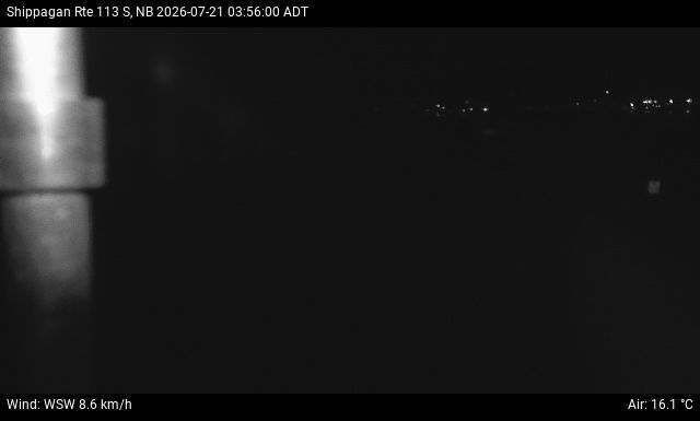 Web Cam image of Shippagan (NB Highway 113)