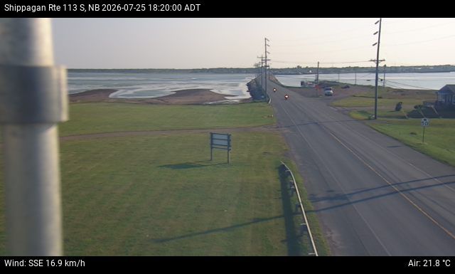 Web Cam image of Shippagan (NB Highway 113)