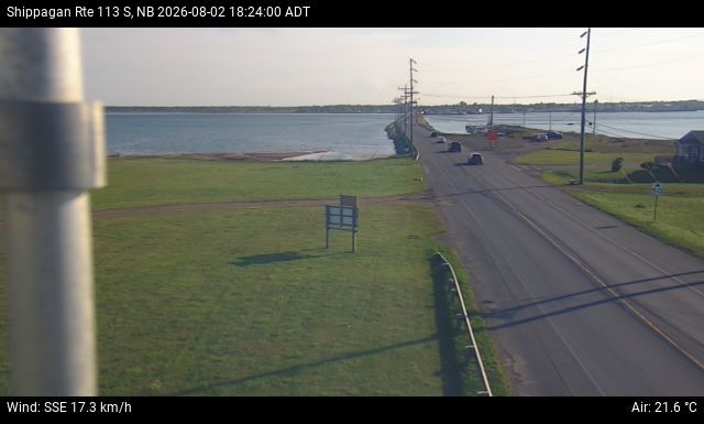 Web Cam image of Shippagan (NB Highway 113)