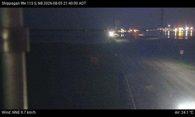 Web Cam image of Shippagan (NB Highway 113)