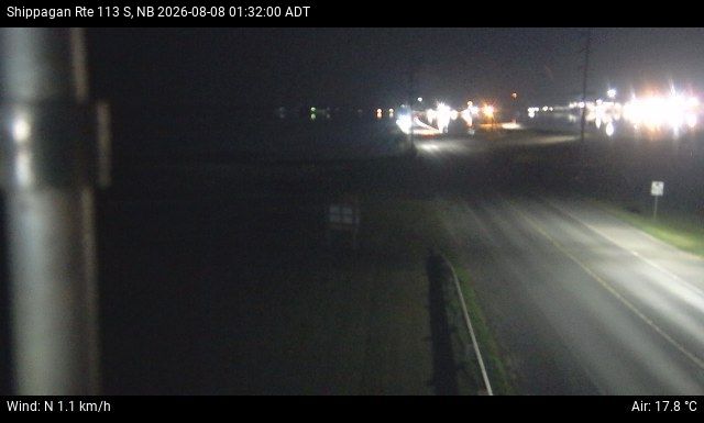 Web Cam image of Shippagan (NB Highway 113)