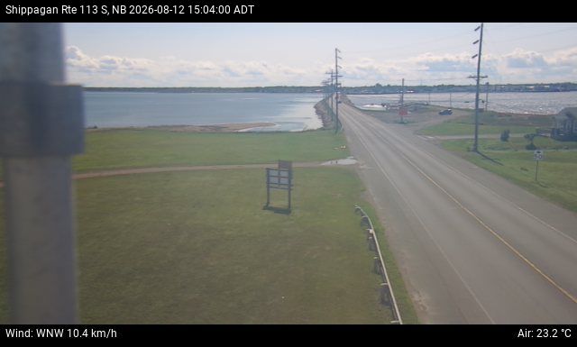 Web Cam image of Shippagan (NB Highway 113)