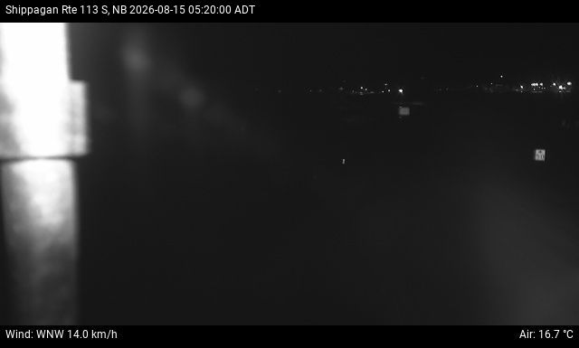 Web Cam image of Shippagan (NB Highway 113)