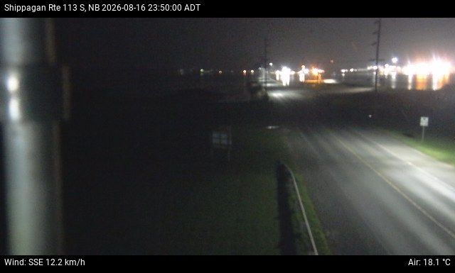 Web Cam image of Shippagan (NB Highway 113)