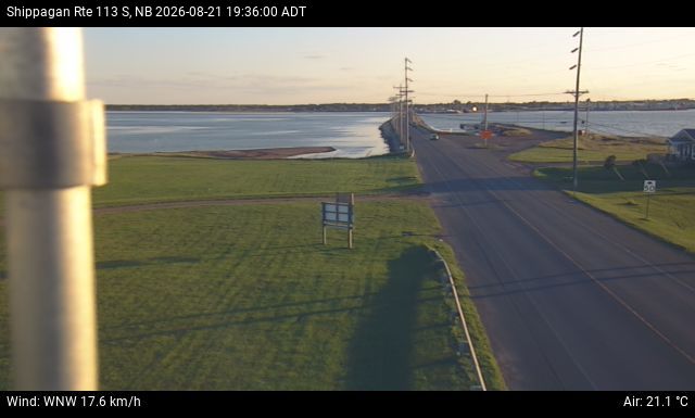 Web Cam image of Shippagan (NB Highway 113)