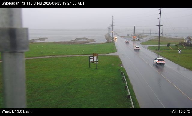 Web Cam image of Shippagan (NB Highway 113)