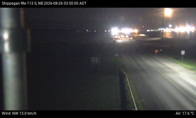 Web Cam image of Shippagan (NB Highway 113)