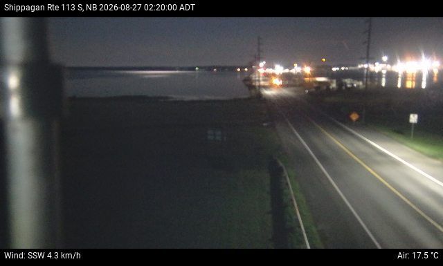 Web Cam image of Shippagan (NB Highway 113)