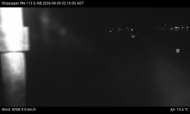 Web Cam image of Shippagan (NB Highway 113)
