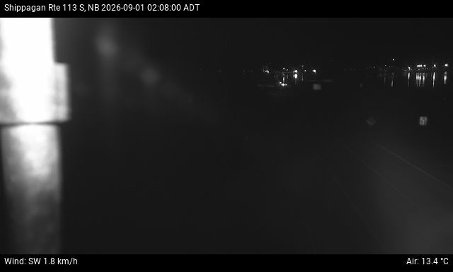 Web Cam image of Shippagan (NB Highway 113)