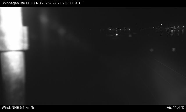 Web Cam image of Shippagan (NB Highway 113)