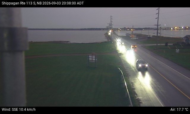 Web Cam image of Shippagan (NB Highway 113)