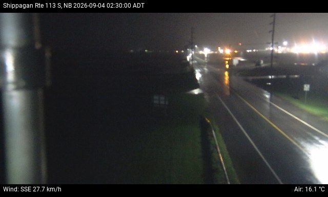 Web Cam image of Shippagan (NB Highway 113)