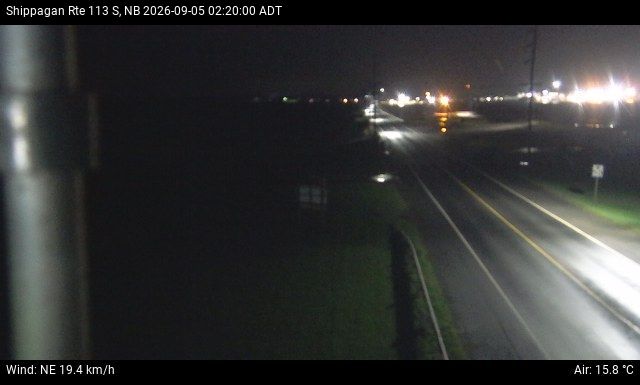 Web Cam image of Shippagan (NB Highway 113)