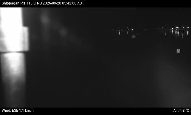 Web Cam image of Shippagan (NB Highway 113)