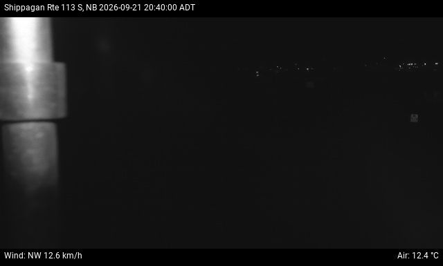 Web Cam image of Shippagan (NB Highway 113)
