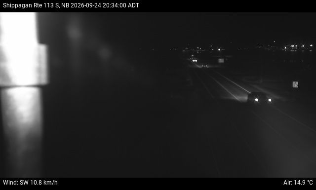 Web Cam image of Shippagan (NB Highway 113)