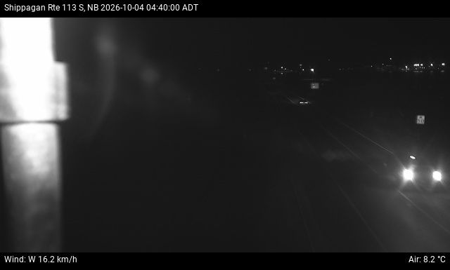 Web Cam image of Shippagan (NB Highway 113)